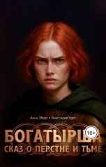 обложка книги Анастасия Крот, Анна Эберт "Богатырша. Сказ о перстне и тьме"