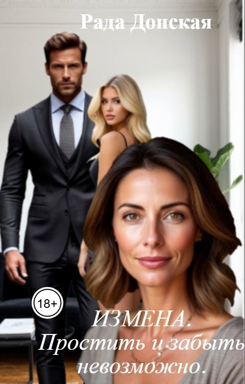 Обложка книги Рада Донская Измена. Простить и забыть невозможно.