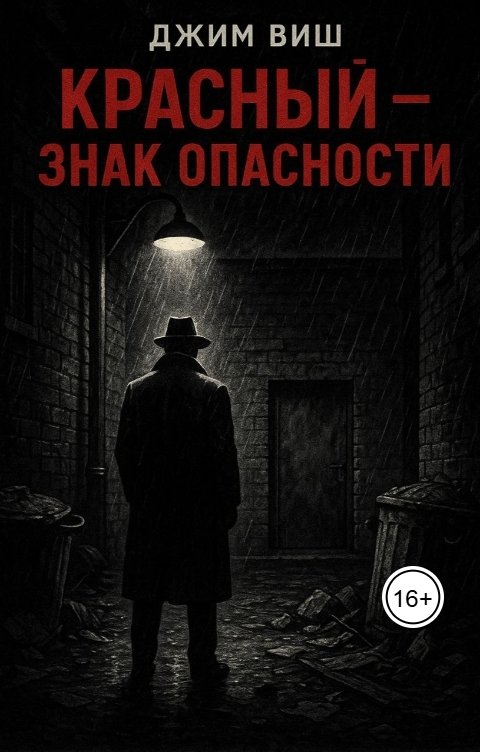 Обложка книги Jim Vish Красный - знак опасности