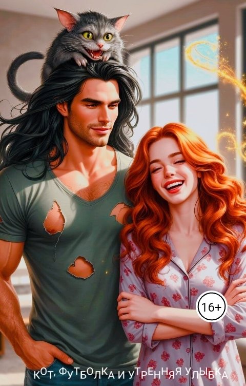 Обложка книги Tanya Bar Кот, футболка и утренняя улыбка