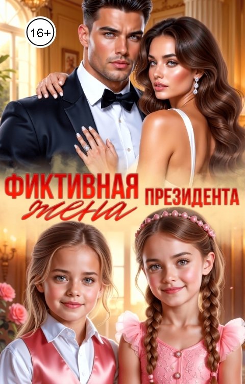 Обложка книги Арина Салай Фиктивная жена президента