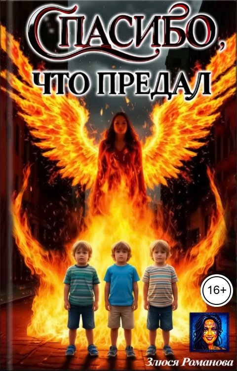 Обложка книги Злюся Романова Спасибо, что предал