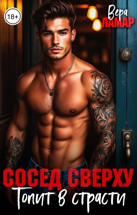 Обложка книги Вера Ламар Сосед сверху. Топит в страсти