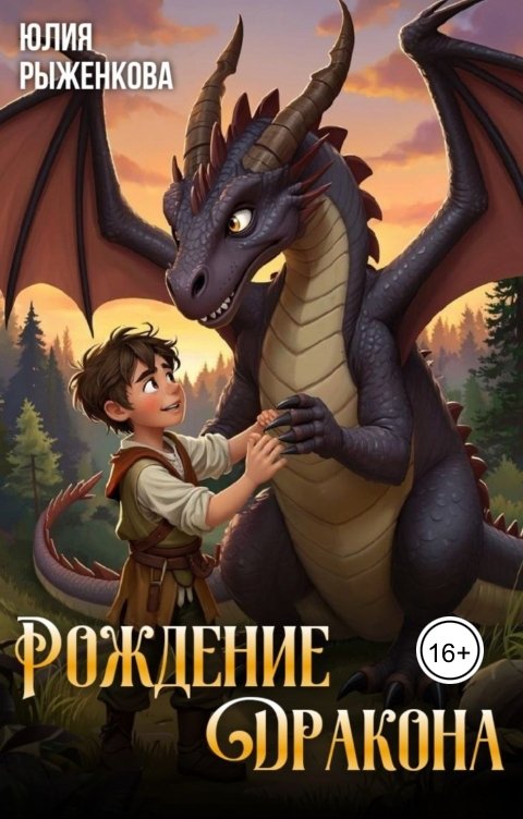 Обложка книги Рыженкова Юлия Рождение дракона