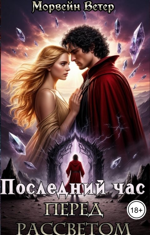 Обложка книги Морвейн Ветер Dark fantasy Последний час перед рассветом