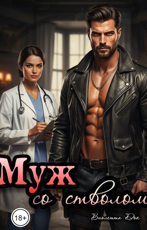 Обложка книги Виолетта Док Муж со стволом