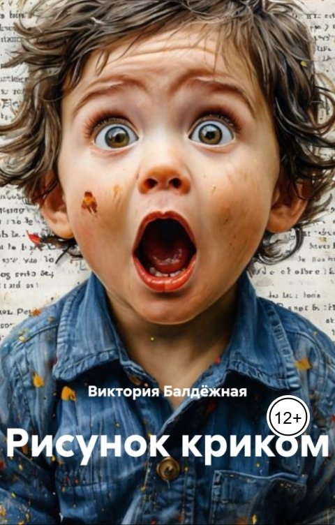 Обложка книги Виктория Балдёжная Рисунок криком
