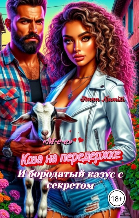 Обложка книги Hana Namiti Коза на передержке. И бородатый казус с секретом