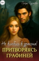 обложка книги Петра Пугачева "Притворяясь графиней, не влюбись в дракона!"