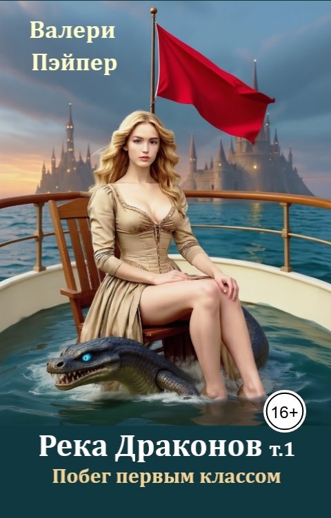 Обложка книги Валери Пэйпер Река Драконов. Побег первым классом.