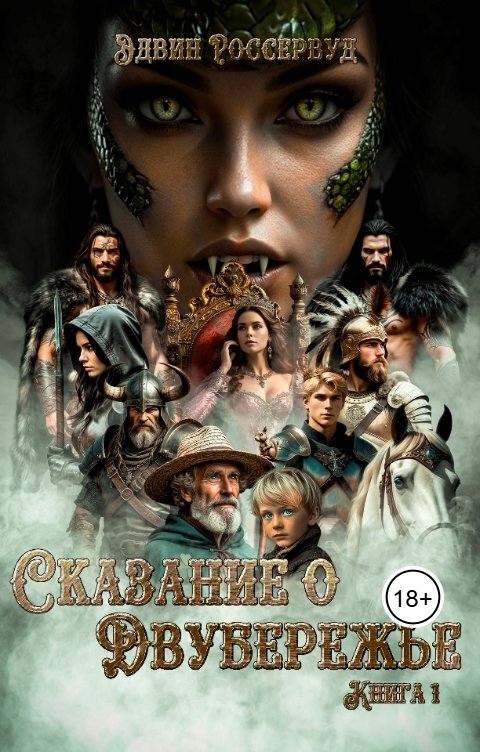 Обложка книги Эдвин Россервуд Сказание о Двубережье Книга 1