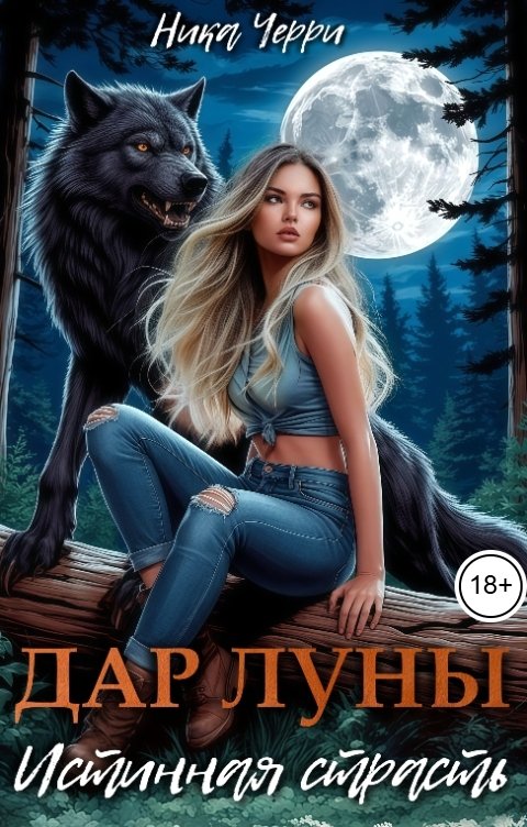 Обложка книги Ника Черри Дар Луны. Истинная страсть