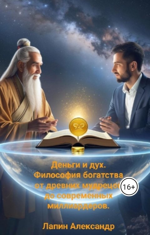 Обложка книги Alexander Lapin Деньги и Дух. Философия богатства от древних философов до современных миллиардеров.