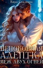 обложка книги Кира Сладкова "Непокорная адептка. Меж двух огней"
