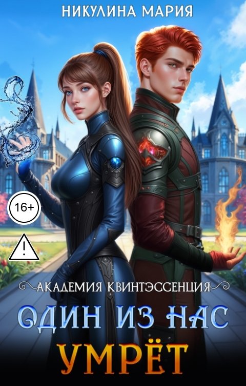 Обложка книги Мария Никулина Академия Квинтэссенция. Один из нас умрёт