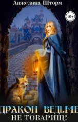 обложка книги Анжелика Шторм "Дракон ведьме не товарищ!"