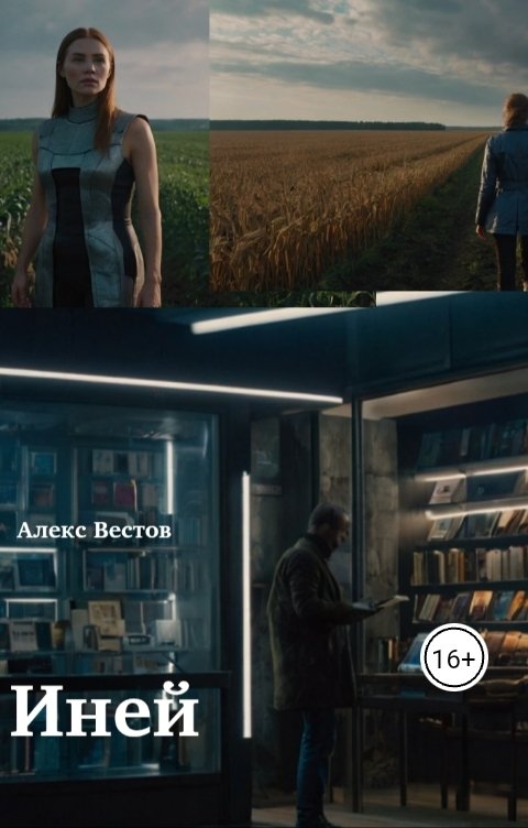 Обложка книги Алекс Вестов Иней