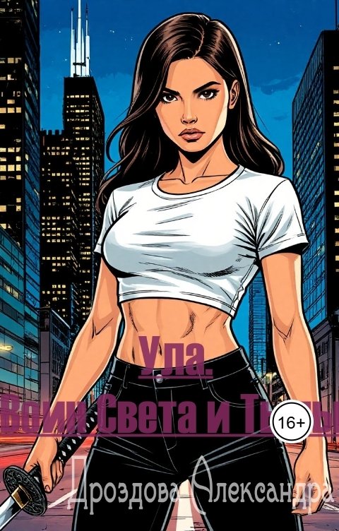 Обложка книги Александра Дроздова Ула. Воин Света и Тьмы.