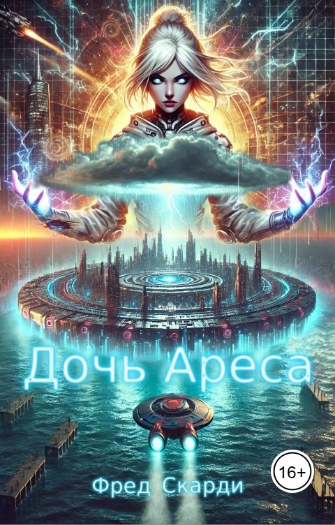 Обложка книги Фред Скарди Дочь Ареса
