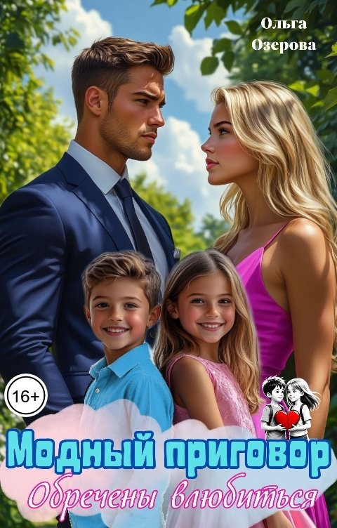 Обложка книги Ольга Озерова Модный приговор. Обречены влюбиться