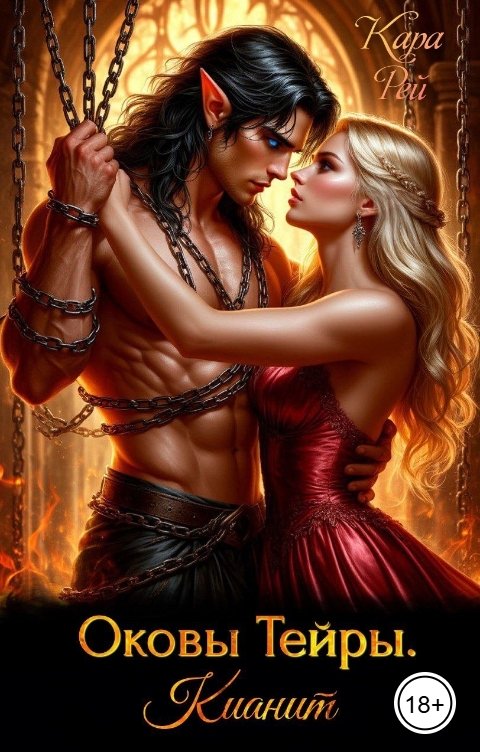 Обложка книги Кара Рей Оковы Тейры. Кианит