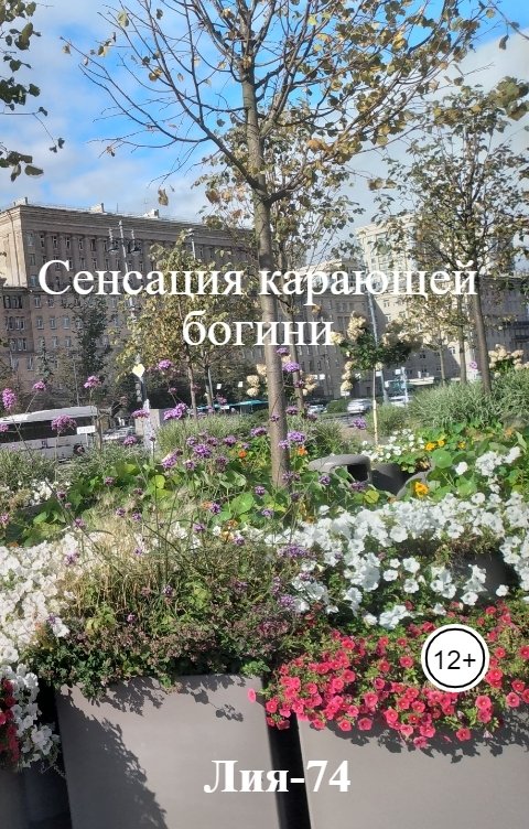 Обложка книги Лия-74 Сенсация карающей богини