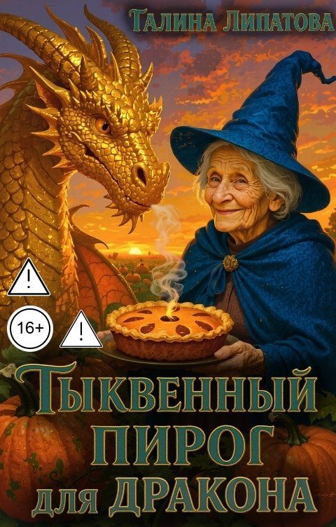 Обложка книги Галина Липатова Тыквенный пирог для дракона