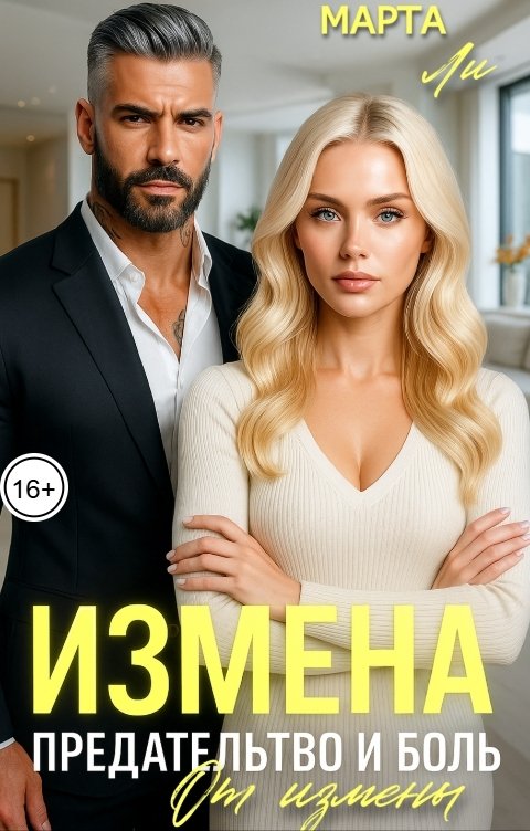 Обложка книги Марта Ли Предательство и боль от измены