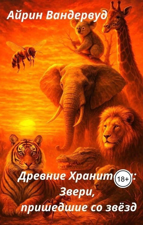 Обложка книги Айрин Вандервуд Древние Хранители: Звери, пришедшие со звёзд