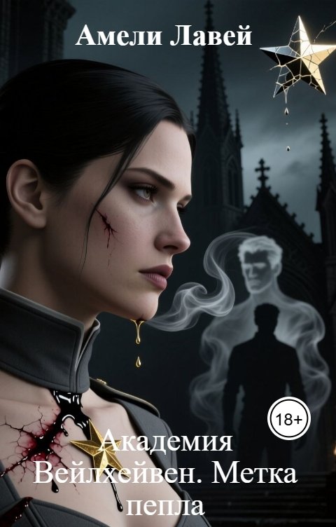 Обложка книги Амели Лавей Академия Вейлхейвен. Метка пепла