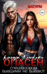 обложка книги Лола Магнум "Опасен, когда влюблён. Спецназовцы бывшими не бывают"