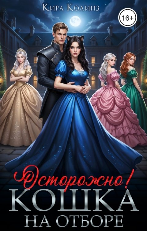Обложка книги Кира Колинз Осторожно! Кошка на отборе