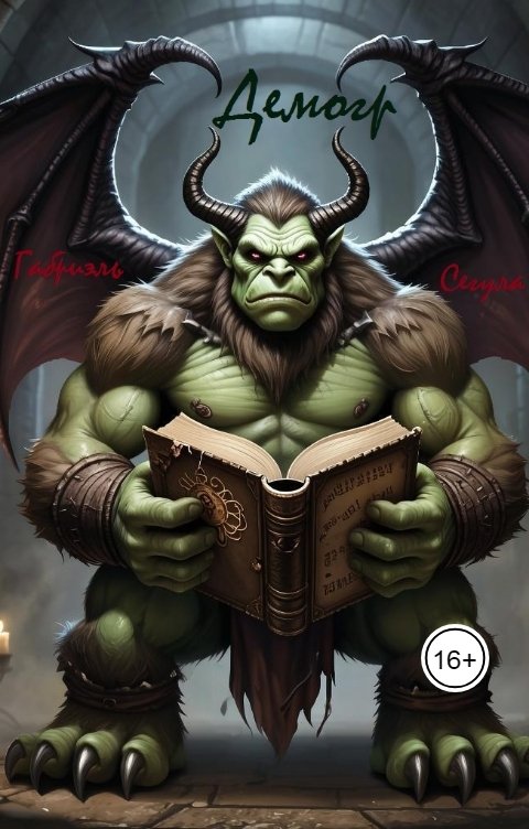 Обложка книги Габриэль Сегула Демогр эксперимент