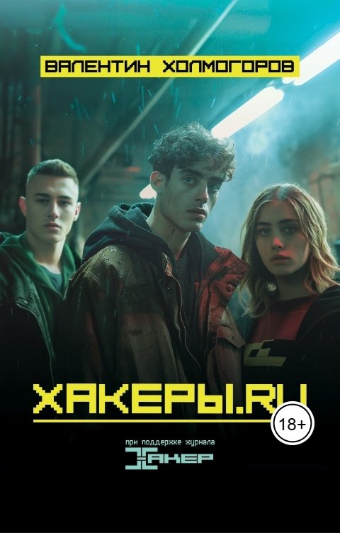 Обложка книги Валентин Холмогоров Хакеры.RU