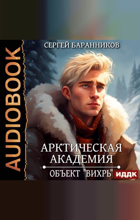 Обложка книги ИДДК Арктическая академия. Книга 3. Объект «Вихрь»