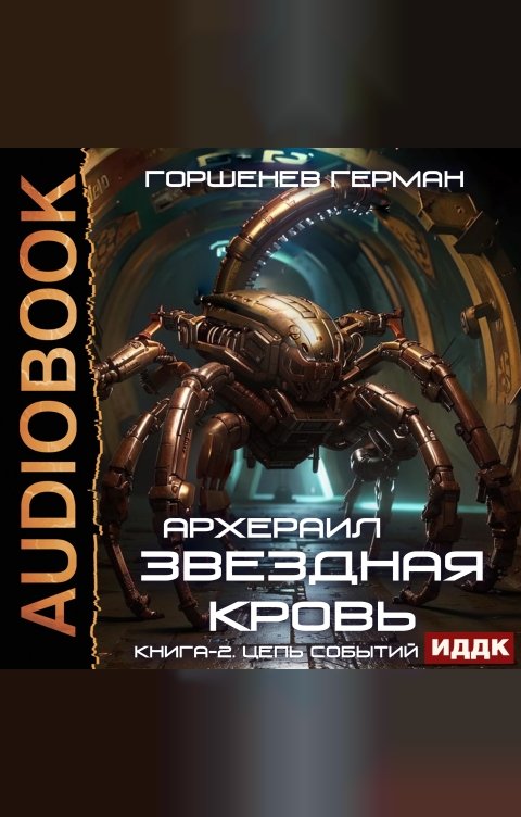 Обложка книги ИДДК Звёздная Кровь Архераил. Книга 2. Цепь событий