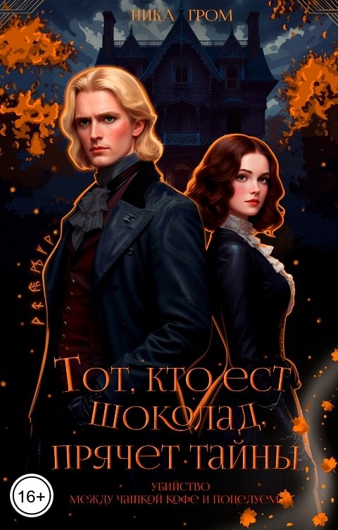 Обложка книги Ника Гром Тот, кто ест шоколад, прячет тайны