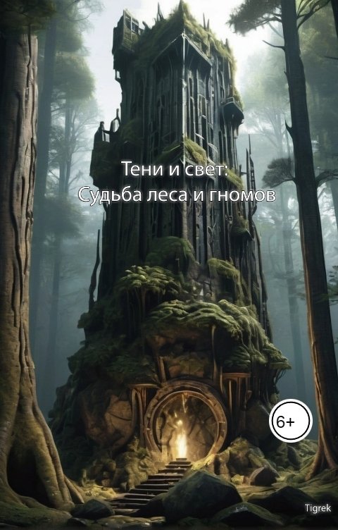 Обложка книги Tigrek Тени и свет: Судьба леса и гномов