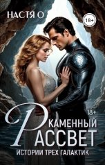 обложка книги Настя О "Истории трех Галактик. Каменный рассвет"
