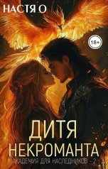 обложка книги Настя О "Академия для наследников - 2. Дитя некроманта"