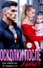 обложка книги Алина Попова "Осколки после нас"