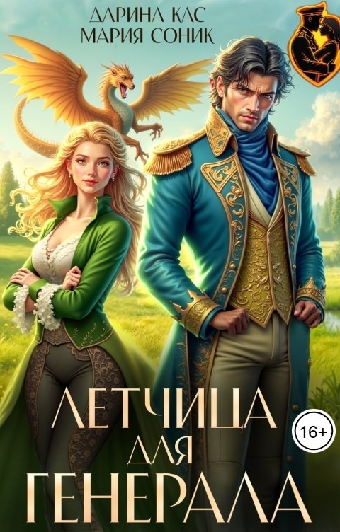 Обложка книги Дарина Кас Летчица для генерала