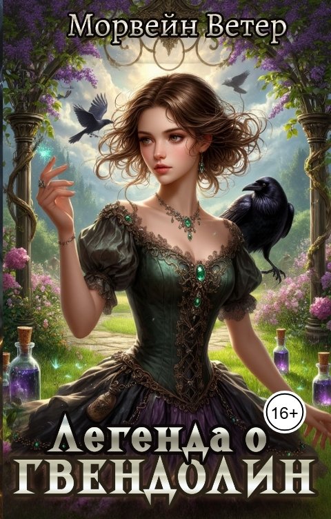 Обложка книги Морвейн Ветер Генезис Легенда о Гвендолин. Придворная чародейка