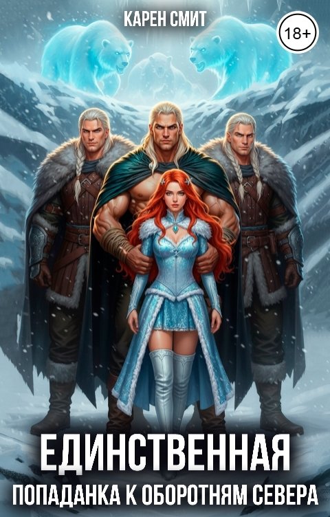 Обложка книги Карен Смит Единственная.  Попаданка к оборотням севера