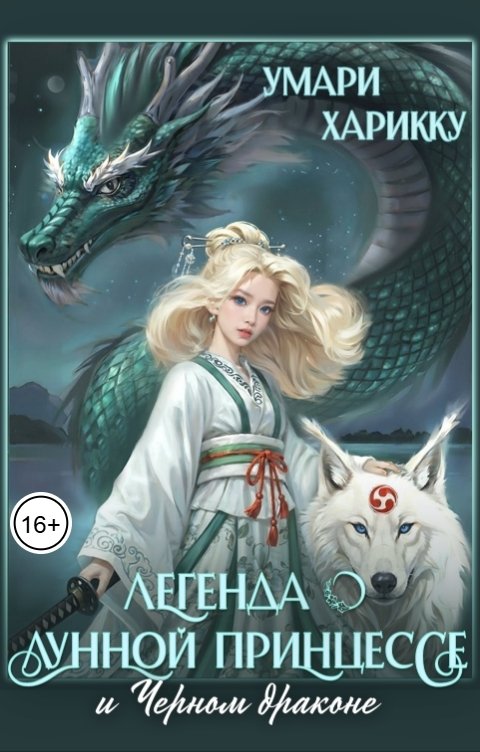 Обложка книги Умари Харикку Легенда о Лунной принцессе и Чёрном драконе. Часть 1: Пробуждение.