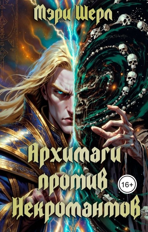 Обложка книги Мэри Шерл Архимаги против Некромантов