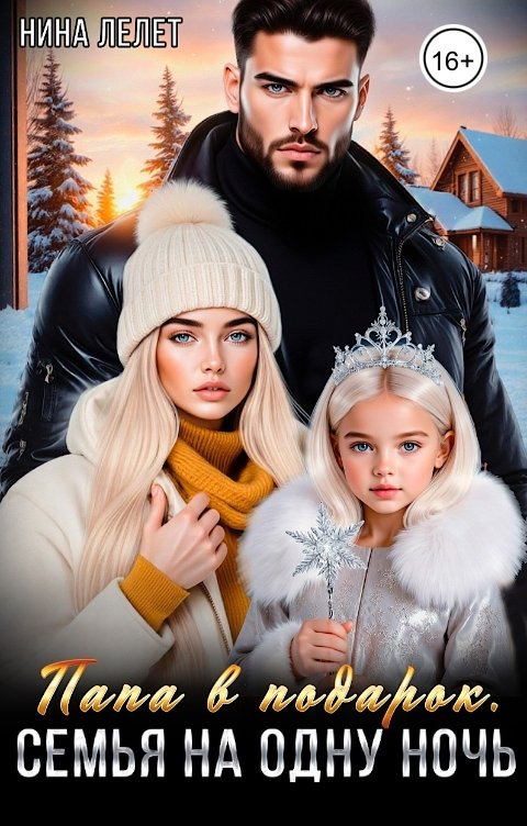 Обложка книги Нина  Лелет Папа в подарок. Семья на одну ночь.