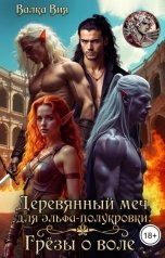обложка книги Валка Вия "Деревянный меч для эльфа-полукровки. Грёзы о воле"