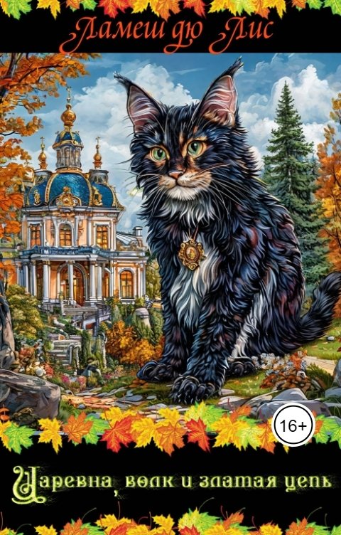 Обложка книги Ламеш дю Лис Царевна, волк и златая цепь