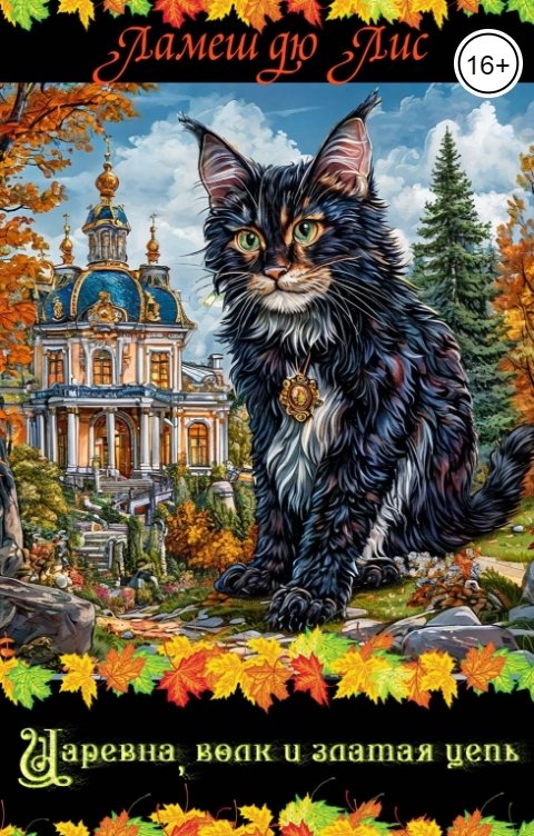 Обложка книги Ламеш дю Лис Царевна, волк и златая цепь